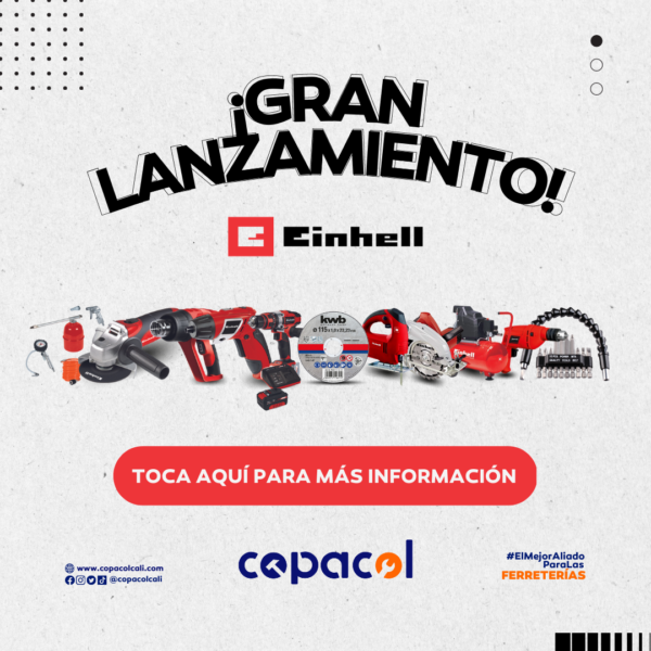 GRAN LANZAMIENTO EINHELL - COPACOL