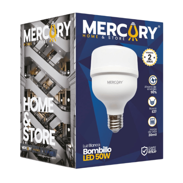 BOMBILLO LED MERCURY 50W