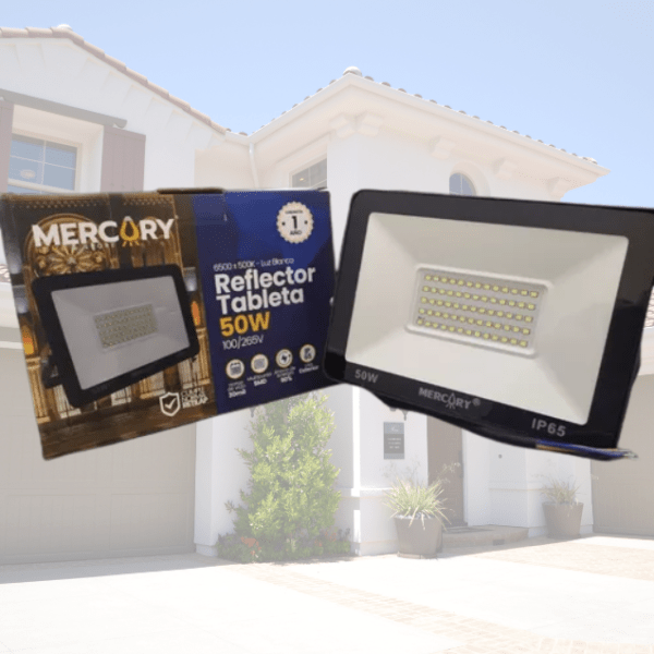 REFLECTOR LED 50 W TABLETA LUZ BLANCA MERCURY